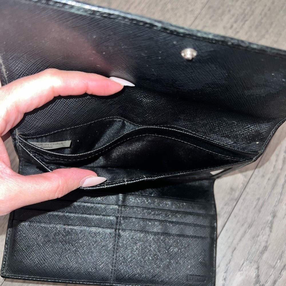 Coach Black Signature Wallet - Picture 5 of 7
